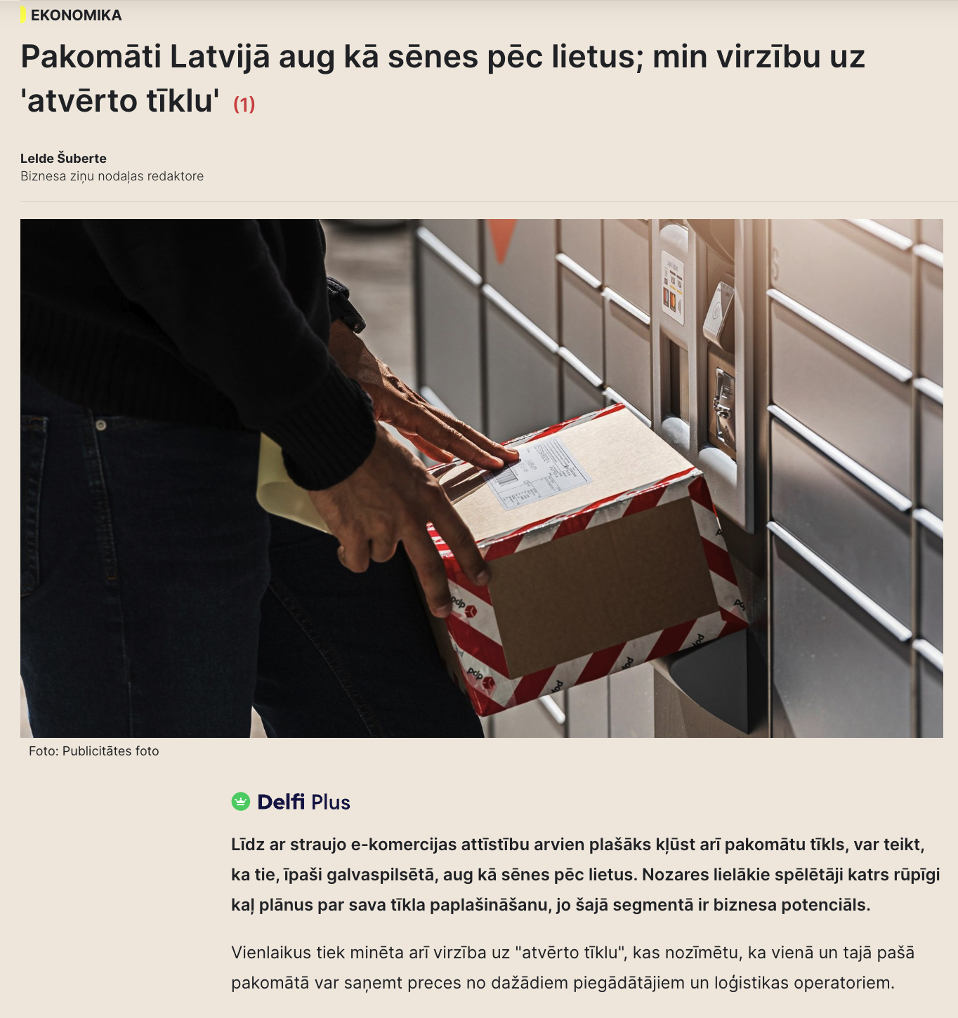 pakomāti Latvijā aug kā sēnes pēc lietus